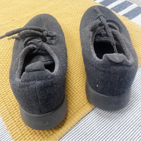 Allbirds womens all black wool runners tennis shoe - Picture 9 of 12